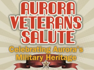 Aurora Veterans Salute Banner
